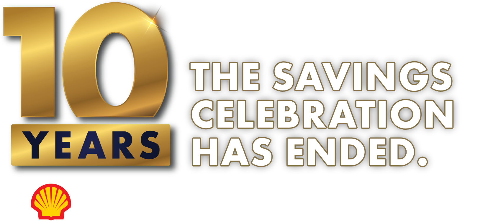 10 Years - The Celebration has ended. Shell Fuel Rewards.